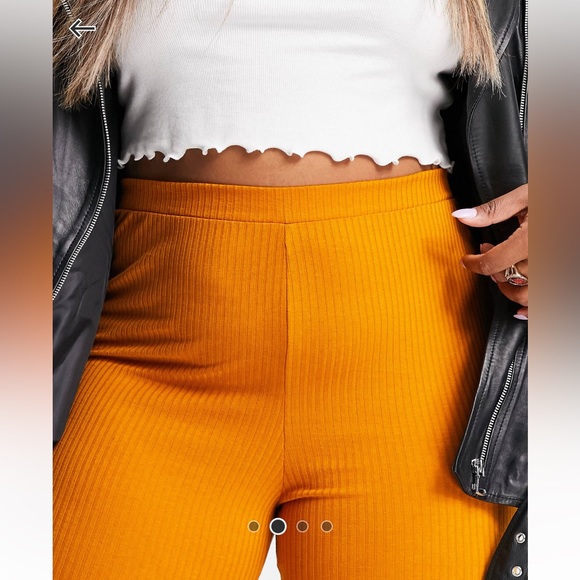 ASOS closet purge! HOT SALE FUN FLARE CURVEY PANTS - Picture 4 of 8